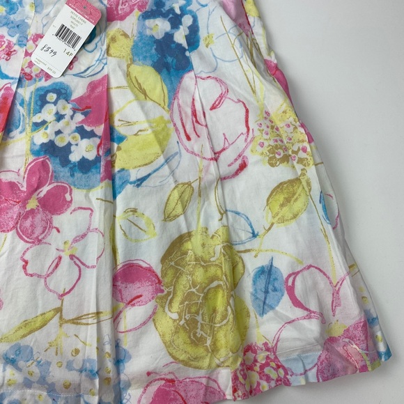 Sigrid Olsen Petite Cherie Pastel Floral Skirt NWT Size 14P - Picture 4 of 12